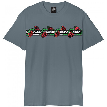 Abbigliamento Uomo T-shirt & Polo Santa Cruz Dressen roses ever-slick Grigio