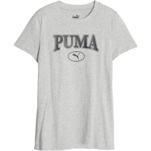 Abbigliamento Bambina T-shirt maniche corte Puma 219624 Grigio