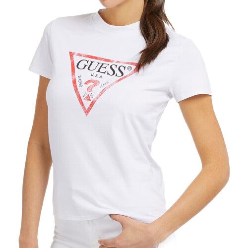 Abbigliamento Donna T-shirt & Polo Guess G-W2BI69K8FQ1 Bianco