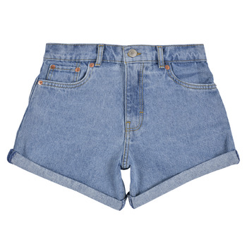 Abbigliamento Bambina Shorts / Bermuda Levi's MINI MOM SHORT W/ ROLL CUF Denim