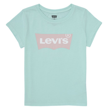 Levi's BATWING TEE Blu / Pastello / Rosa / Pastello