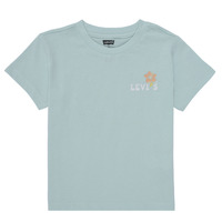Abbigliamento Bambina T-shirt maniche corte Levi's OCEAN BEACH SS TEE Blu / Pastello / Arancio / Pastello