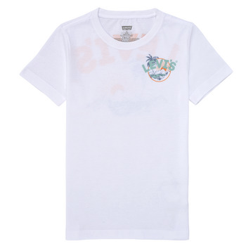 Abbigliamento Bambino T-shirt maniche corte Levi's SCENIC SUMMER TEE Multicolore / Bianco