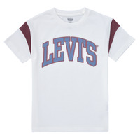 Abbigliamento Bambino T-shirt maniche corte Levi's LEVI'S PREP SPORT TEE Bianco / Blu / Rosso
