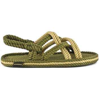Scarpe Donna Sandali Bohonomad sandalo in corda verde beige Verde