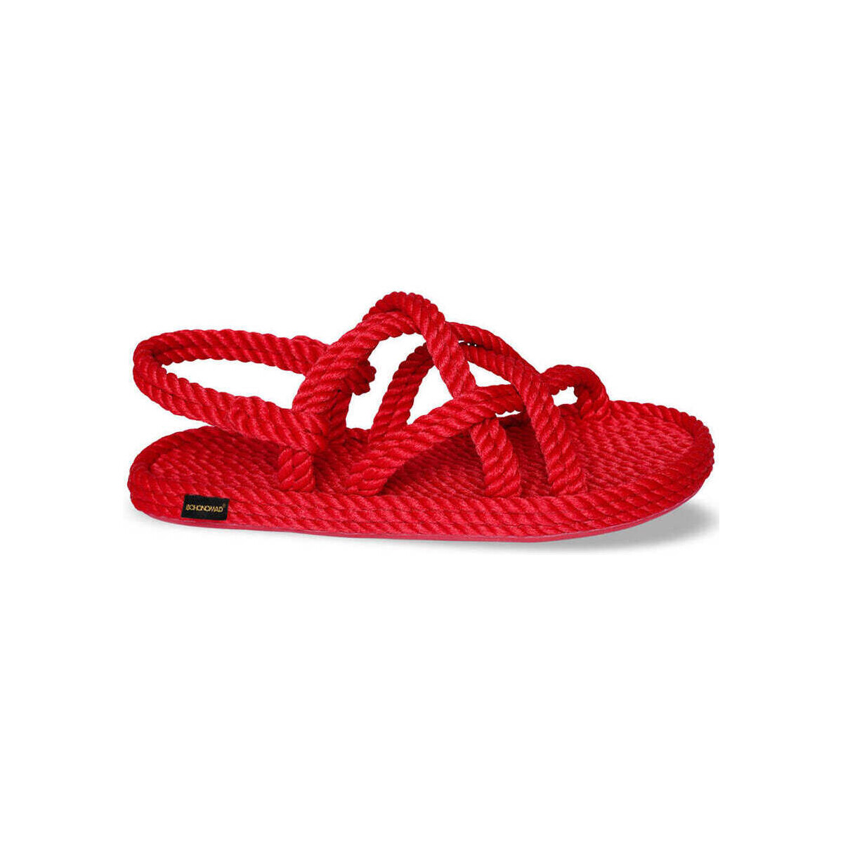 Scarpe Donna Sandali Bohonomad sandali in corda rossa Rosso