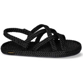 Scarpe Donna Sandali Bohonomad sandalo in corda nero Nero