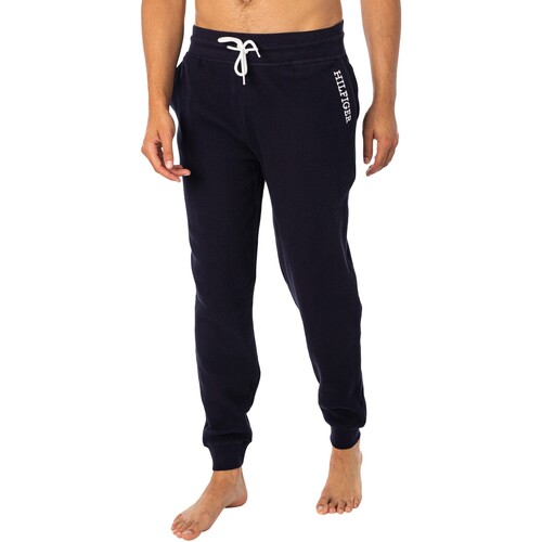 Abbigliamento Uomo Pigiami / camicie da notte Tommy Hilfiger Pantaloni da jogging di marca lounge Blu