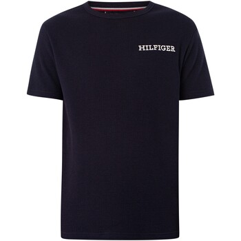 Abbigliamento Uomo Pigiami / camicie da notte Tommy Hilfiger Maglietta di marca Lounge Blu