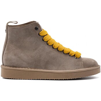 Scarpe Donna Sneakers Panchic P01 Ankle Boot Walnut Yellow Beige