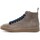 Scarpe Uomo Sneakers Panchic P01 Ankle Boot Walnut Cobalt Marrone