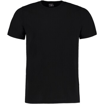 Abbigliamento Uomo T-shirts a maniche lunghe Kustom Kit KK530 Nero