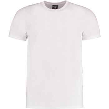 Abbigliamento Uomo T-shirts a maniche lunghe Kustom Kit KK530 Bianco