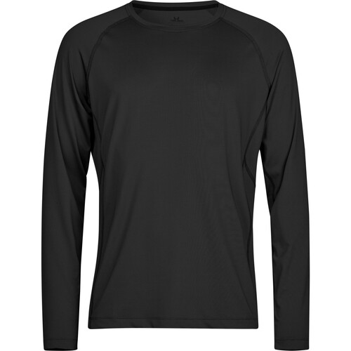 Abbigliamento Uomo T-shirts a maniche lunghe Tee Jays TJ7022 Nero