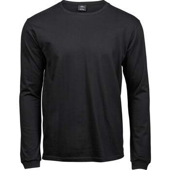 Abbigliamento Uomo T-shirts a maniche lunghe Tee Jays TJ8007 Nero