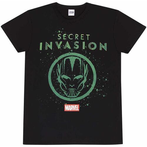 Abbigliamento T-shirts a maniche lunghe Secret Invasion HE1561 Nero
