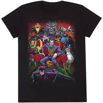 Abbigliamento T-shirts a maniche lunghe The Joker Villains Nero