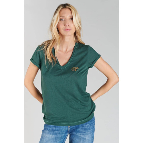 Abbigliamento Donna T-shirt & Polo Le Temps des Cerises T-shirt SMALLVTR Verde