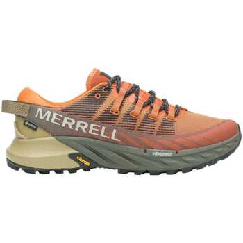 Scarpe Uomo Running / Trail Merrell AGILITY PEAK 4 GTX EXUBERANCE OLIVE ORANGE Beige