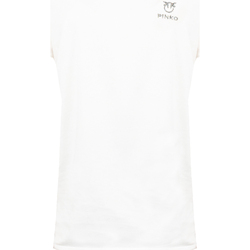Abbigliamento Donna T-shirt maniche corte Pinko 1V108F Y5Y5 I Telefo Bianco