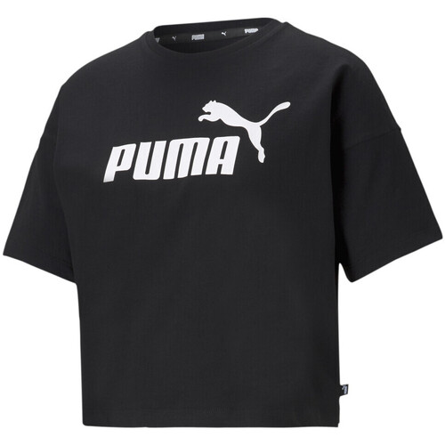 Abbigliamento Donna T-shirt maniche corte Puma 586866-01 Nero