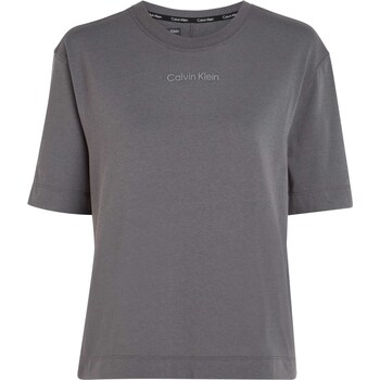 Abbigliamento Donna T-shirt & Polo Calvin Klein Jeans Pw - Ss T-Shirt (Rel Grigio