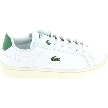 Scarpe Bambino Sneakers Lacoste Carnaby Pro C Blanc Vert Bianco