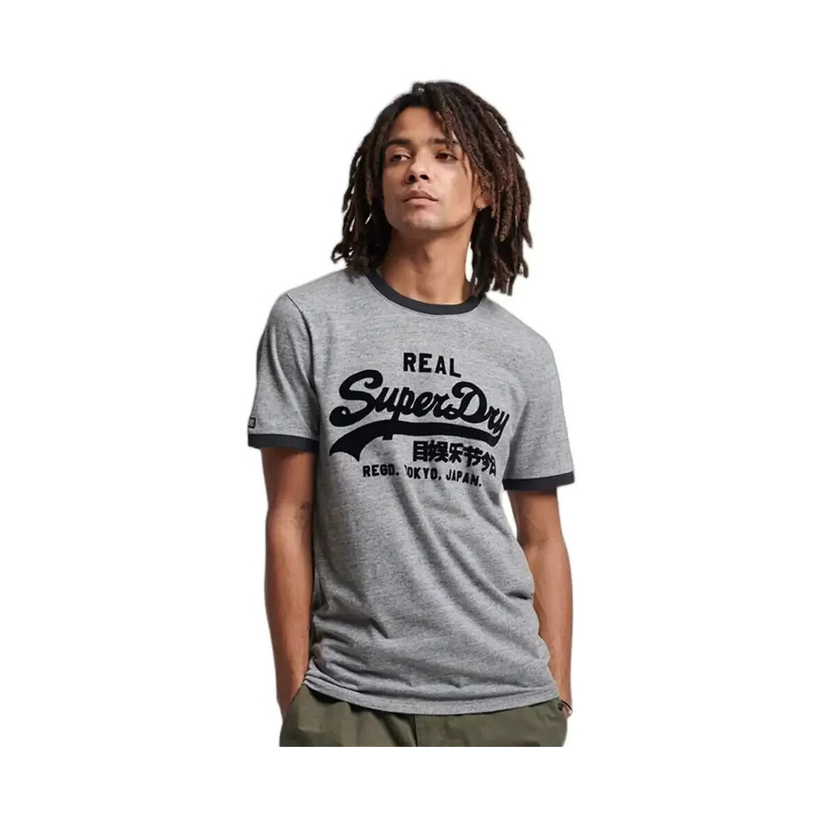 Abbigliamento Uomo T-shirt maniche corte Superdry Toanl Grigio