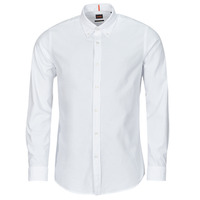 Abbigliamento Uomo Camicie maniche lunghe BOSS Rickert Bianco