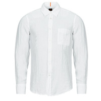 Abbigliamento Uomo Camicie maniche lunghe BOSS Relegant_6 Bianco