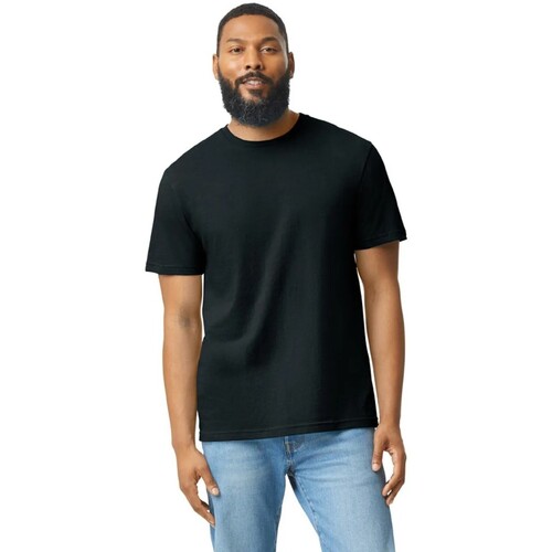Abbigliamento T-shirts a maniche lunghe Gildan 67000 Nero
