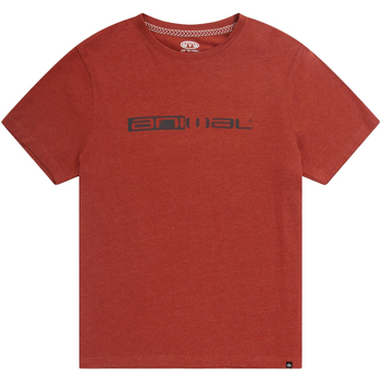 Abbigliamento Uomo T-shirts a maniche lunghe Animal  Rosso