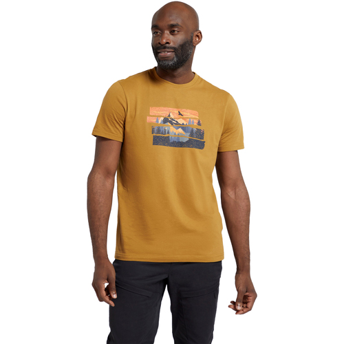 Abbigliamento Uomo T-shirts a maniche lunghe Mountain Warehouse Mountain Explorer Beige