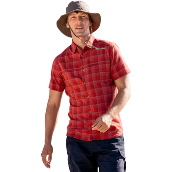 Abbigliamento Uomo Camicie maniche lunghe Mountain Warehouse MW315 Rosso
