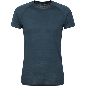 Abbigliamento Uomo T-shirts a maniche lunghe Mountain Warehouse Summit II Blu