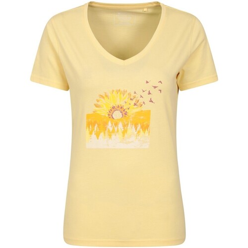 Abbigliamento Donna T-shirts a maniche lunghe Mountain Warehouse MW349 Multicolore
