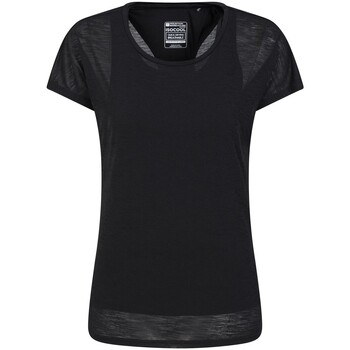 Abbigliamento Donna T-shirts a maniche lunghe Mountain Warehouse MW352 Nero