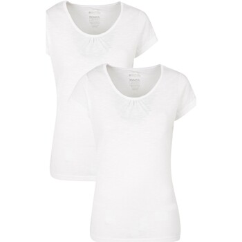 Abbigliamento Donna T-shirts a maniche lunghe Mountain Warehouse Agra Bianco