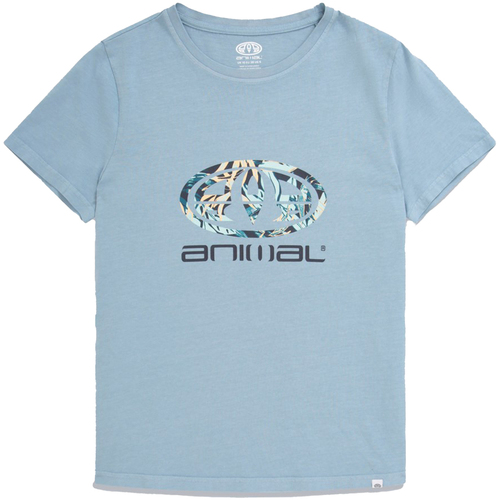 Abbigliamento Donna T-shirts a maniche lunghe Animal Carina Blu