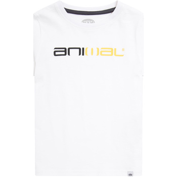 Abbigliamento Unisex bambino T-shirt maniche corte Animal  Bianco