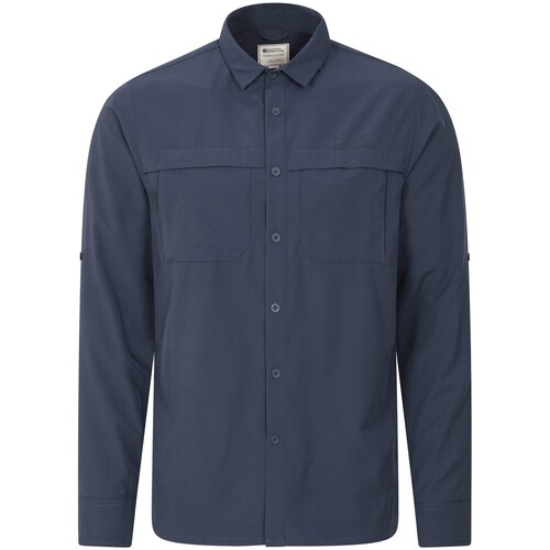 Abbigliamento Uomo Camicie maniche lunghe Mountain Warehouse Treble Blu