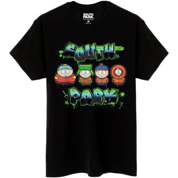 Abbigliamento Uomo T-shirts a maniche lunghe South Park NS7193 Nero