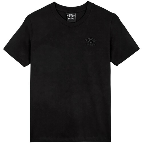 Abbigliamento Donna T-shirts a maniche lunghe Umbro UO1448 Nero