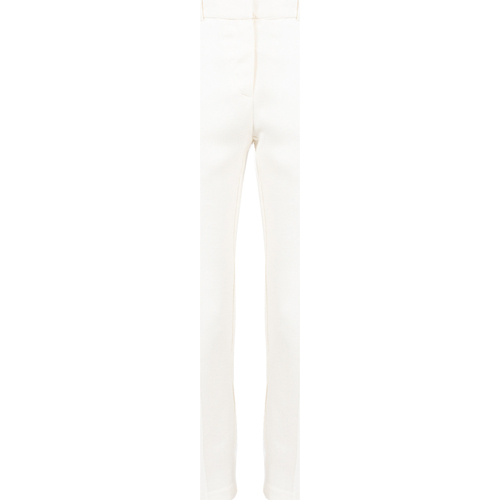 Abbigliamento Donna Pantaloni Pinko 100013 | Intermezzo Pantalone Bianco