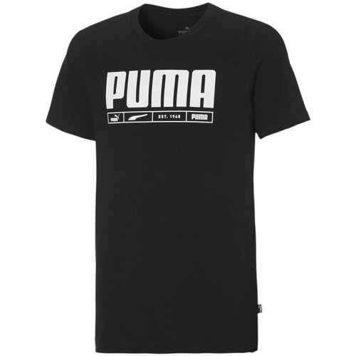 Abbigliamento Bambino T-shirt maniche corte Puma 847373-01 Nero