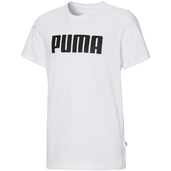 Abbigliamento Bambino T-shirt & Polo Puma 854964-05 Bianco