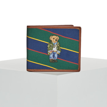 Borse Uomo Portafogli Polo Ralph Lauren BILLFOLD-WALLET-MEDIUM Multicolore