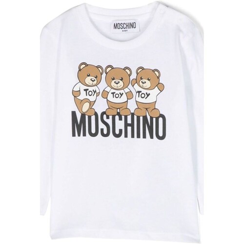 Abbigliamento Donna T-shirt maniche corte Moschino MZO00DLAA10 Bianco