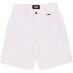 Abbigliamento Uomo Shorts / Bermuda Dickies Pantaloncini Chap Uomo Stone Washed Cloud Bianco