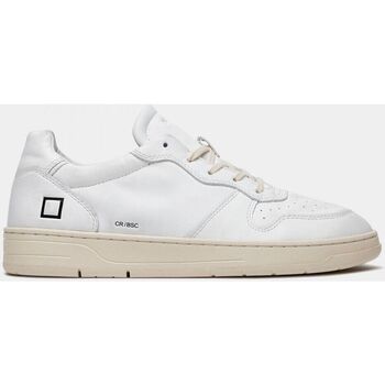 Scarpe Uomo Sneakers Date M391-CR-BA-WH COURT-WHITE Bianco